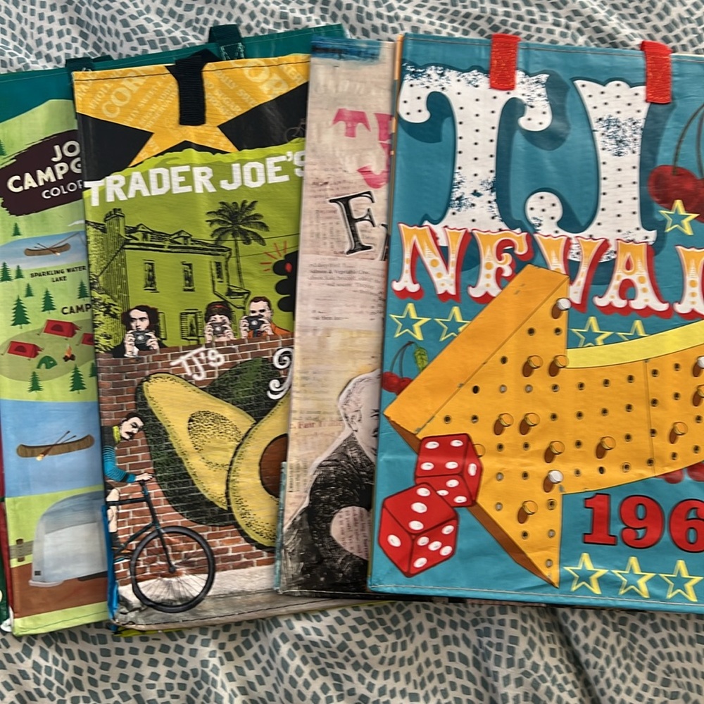 TRADER JOES MYSTERY BAGS 2024 set of (4)